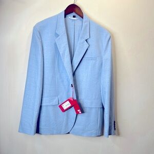 HUGO by HUGO BOSS Men’s Modern-Fit Light Blue Sport Coat Size 38R